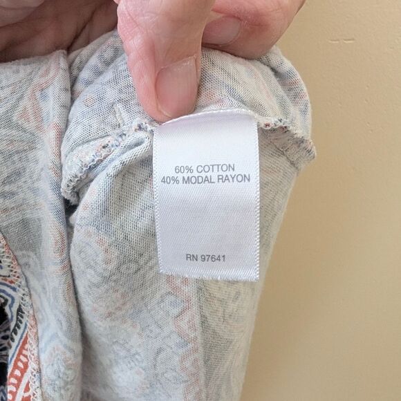 J. Jill Sleeveless Tunic With Pockets Size Medium Curved Hem - Picture 7 of 8